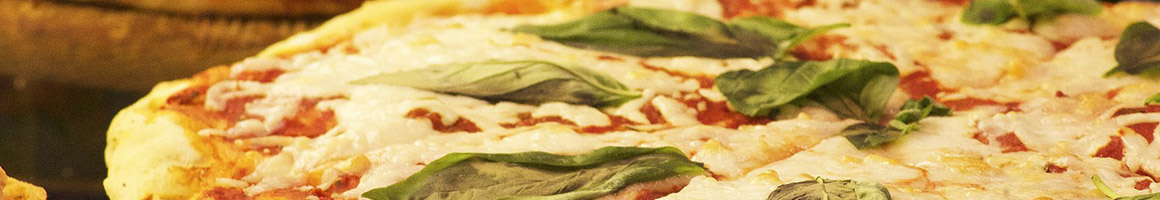 Eating Italian Pizza at Carini Pizza & Italian Restaurant restaurant in Wildwood Crest, NJ.